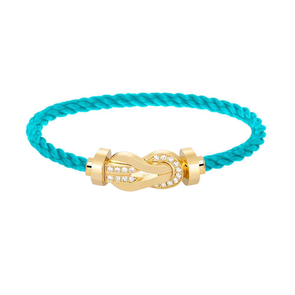 ¡®Sprite Jewelry¡¯CHANCE LARGE 8 FIGURE BUCKLE HALF DIAMOND BRACELET GOLD