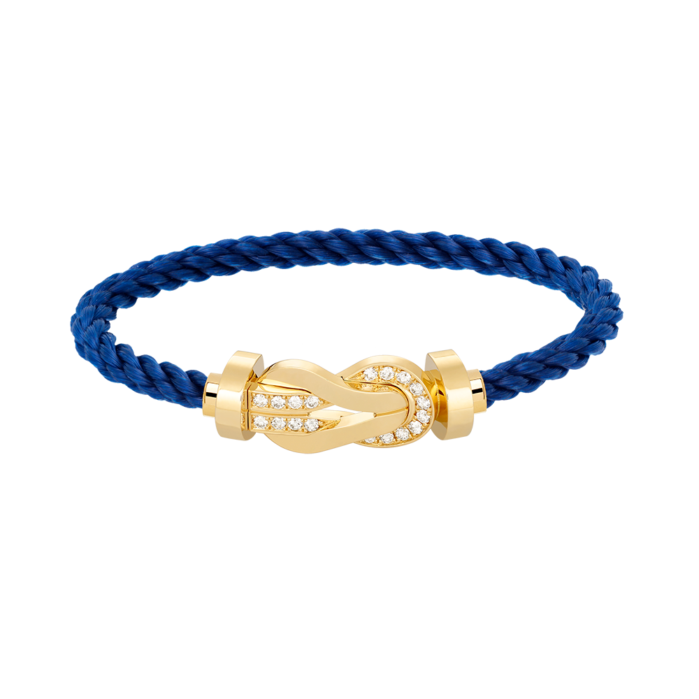 ¡®Sprite Jewelry¡¯CHANCE LARGE 8 FIGURE BUCKLE HALF DIAMOND BRACELET GOLD