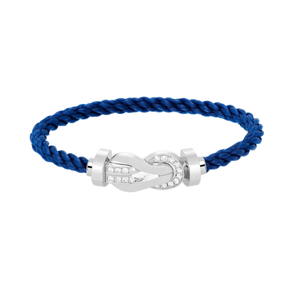 ¡®Sprite Jewelry¡¯CHANCE LARGE 8 FIGURE BUCKLE HALF DIAMOND BRACELET SILVER