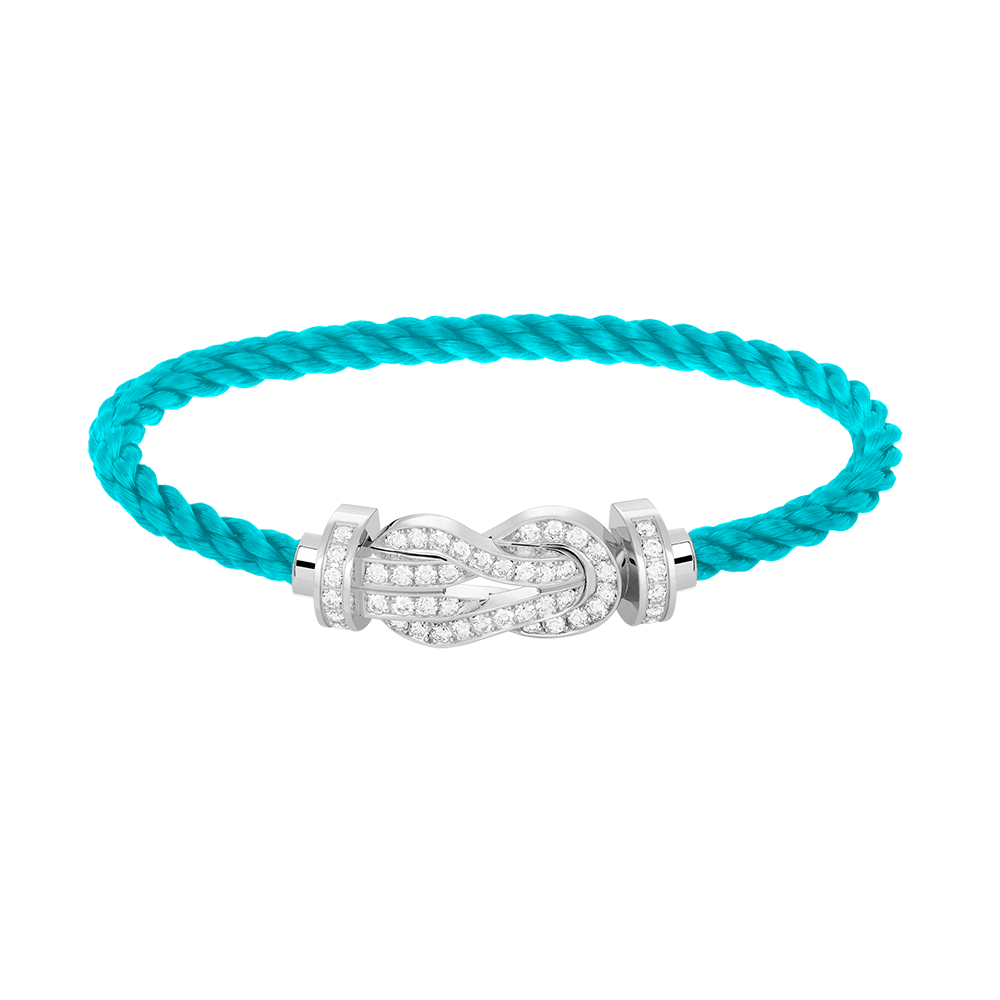 ¡®Sprite Jewelry¡¯CHANCE LARGE 8 FIGURE BUCKLE FULL DIAMOND BRACELET SILVER