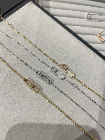 [Sprite Jewelry]BABY MOVE DIAMOND BRACELET(Adjustable length)