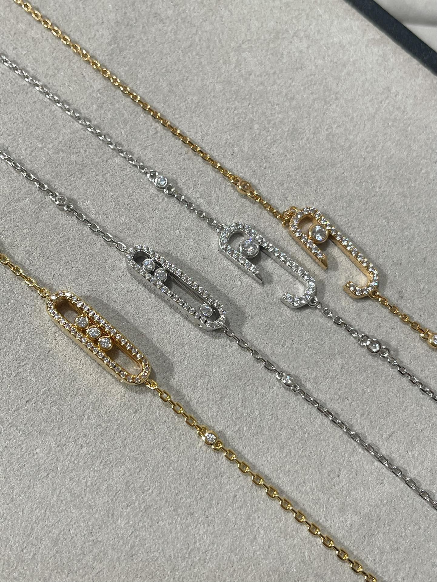 [Sprite Jewelry]BABY MOVE DIAMOND BRACELET(Adjustable length)