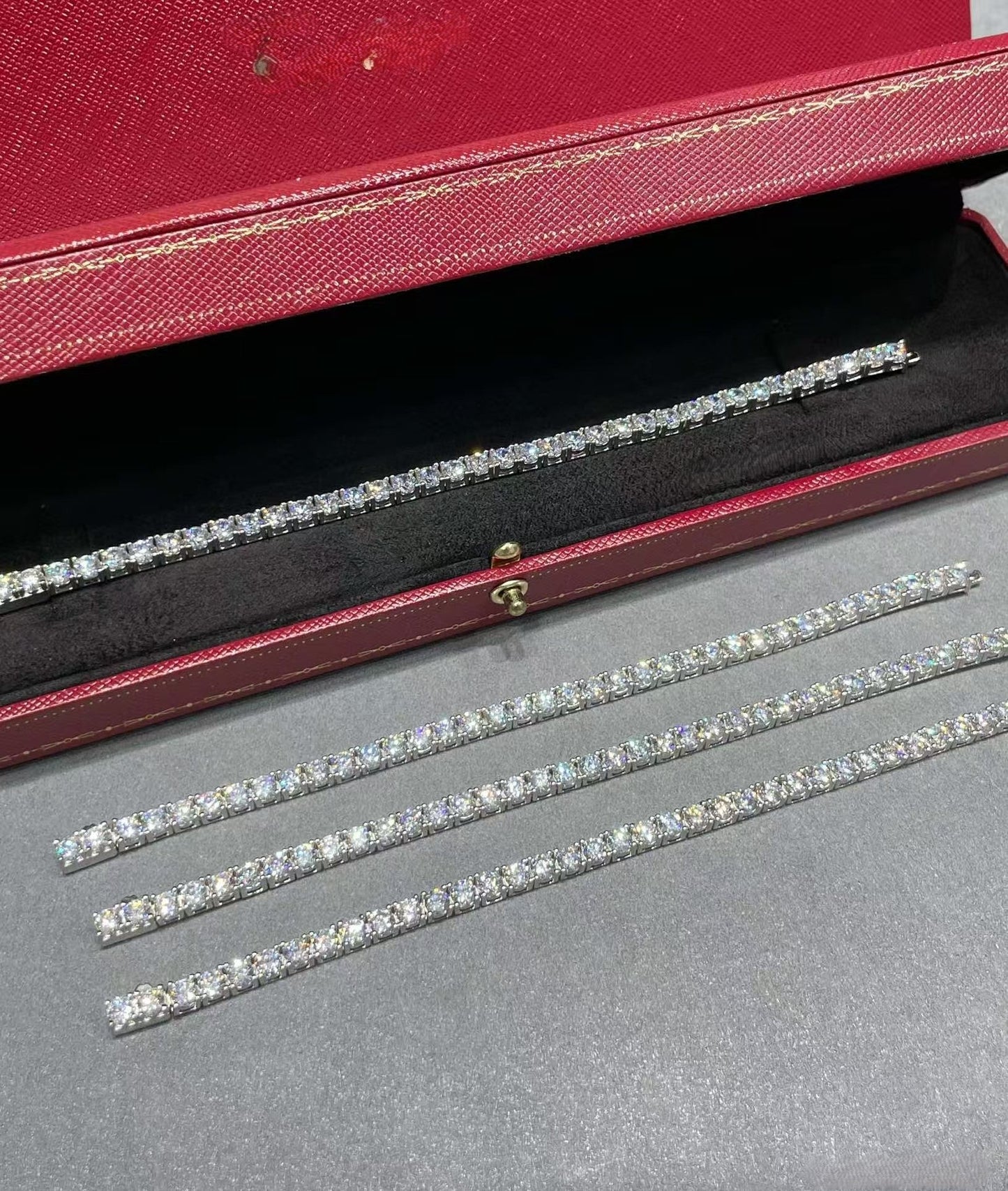 [¡®Sprite Jewelry¡¯]TENNIS BRACELET WITH FULL DIAMOND SETTING