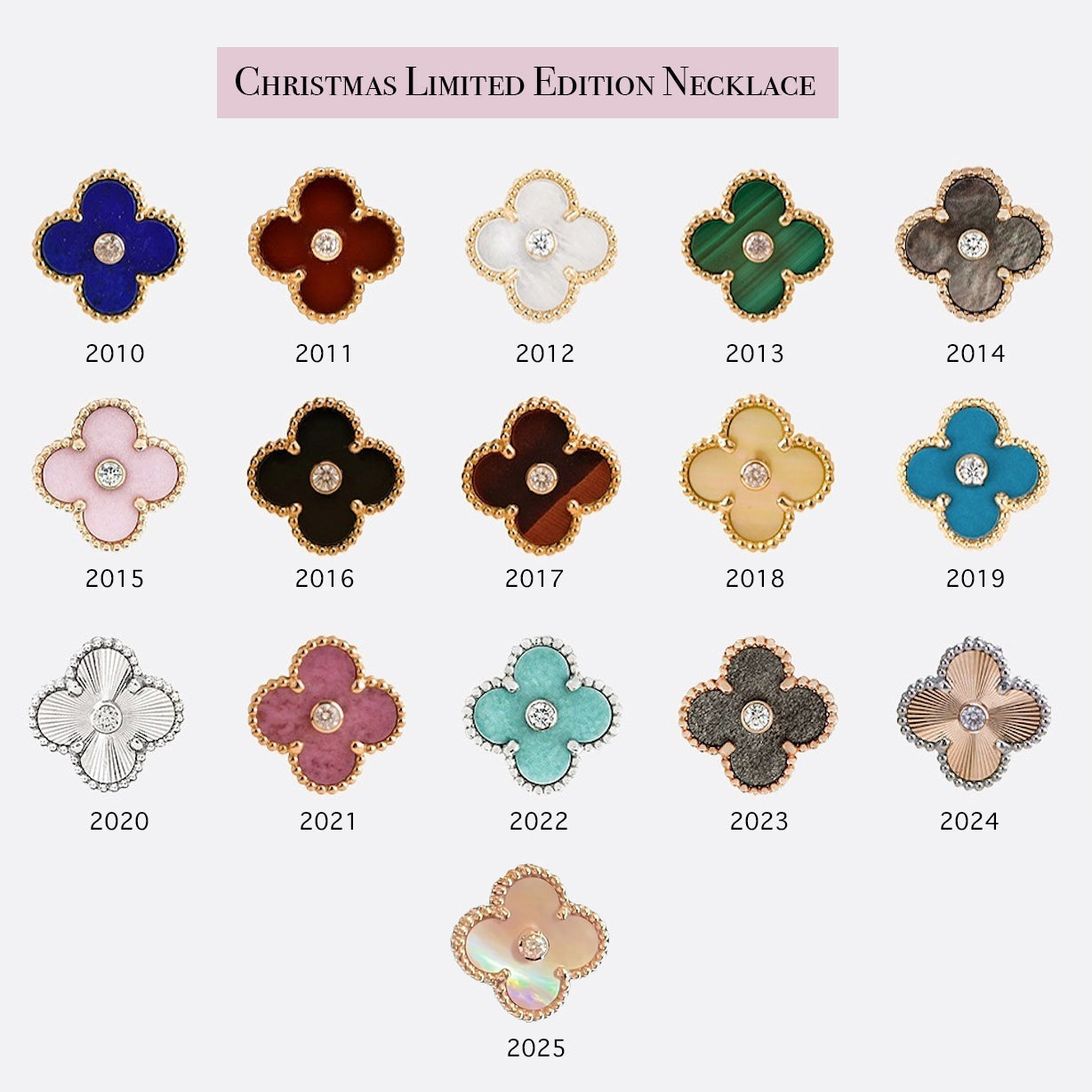 [Sprite Jewelry]CHRISTMAS LIMITED EDITION NECKLACE COLLECTION