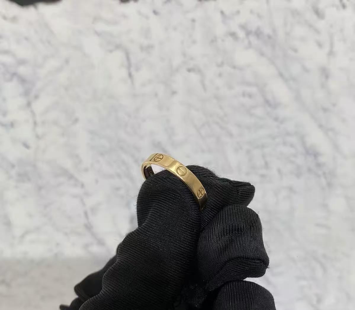 ¡®Sprite Jewelry¡¯LOVE RING 4MM Plain version, GOLD
