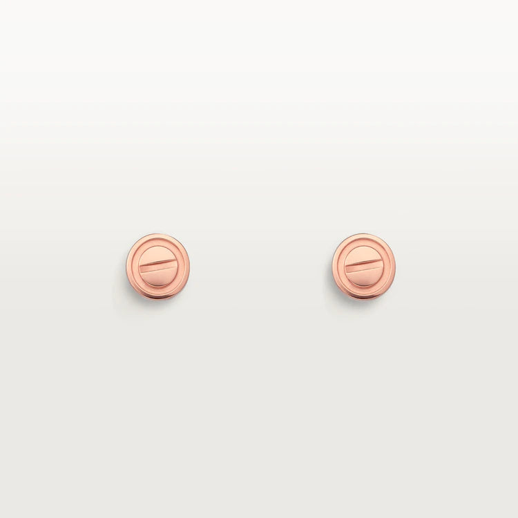 ¡®Sprite Jewelry¡¯LOVE EARRINGS PINK GOLD 10MM