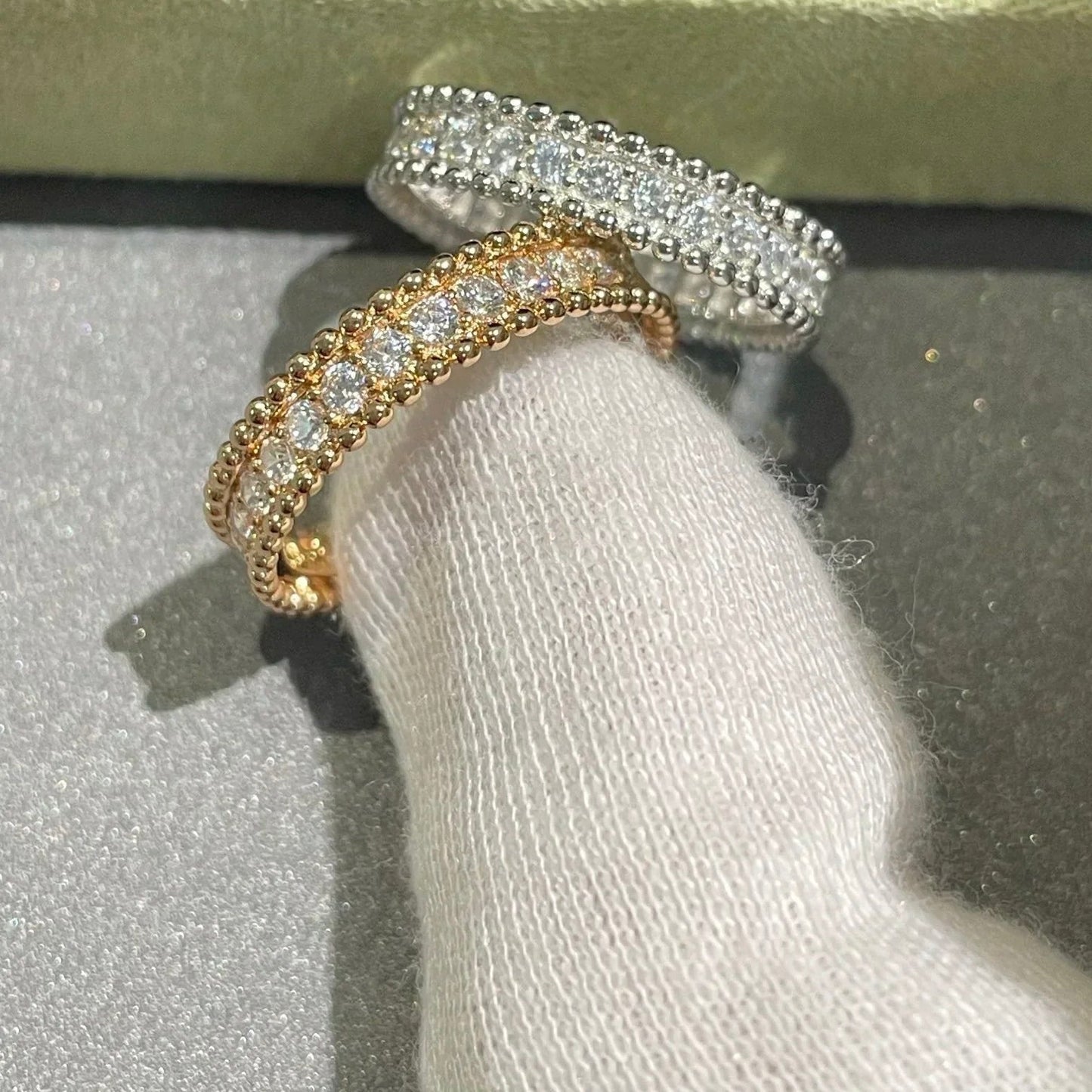 ¡®Sprite Jewelry¡¯PERLEE DIAMOND ROSE GOLD RING