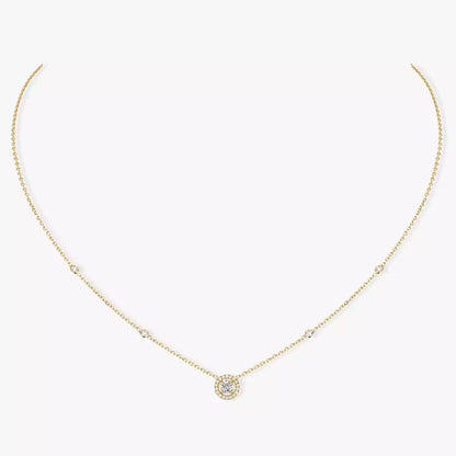 [Sprite Jewelry]Diamond Necklace 0,20ct Brilliant Shape Joy