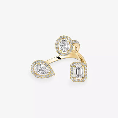 [Sprite Jewelry] Diamond Ring 0,25ct My Twin Trilogy
