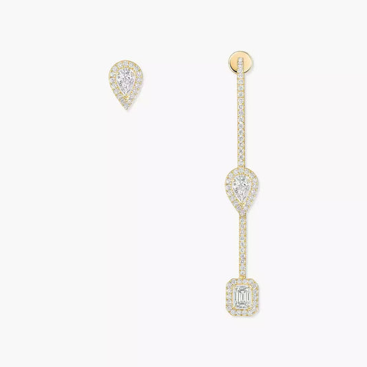 [Sprite Jewelry]Diamond Drop Earrings My Twin