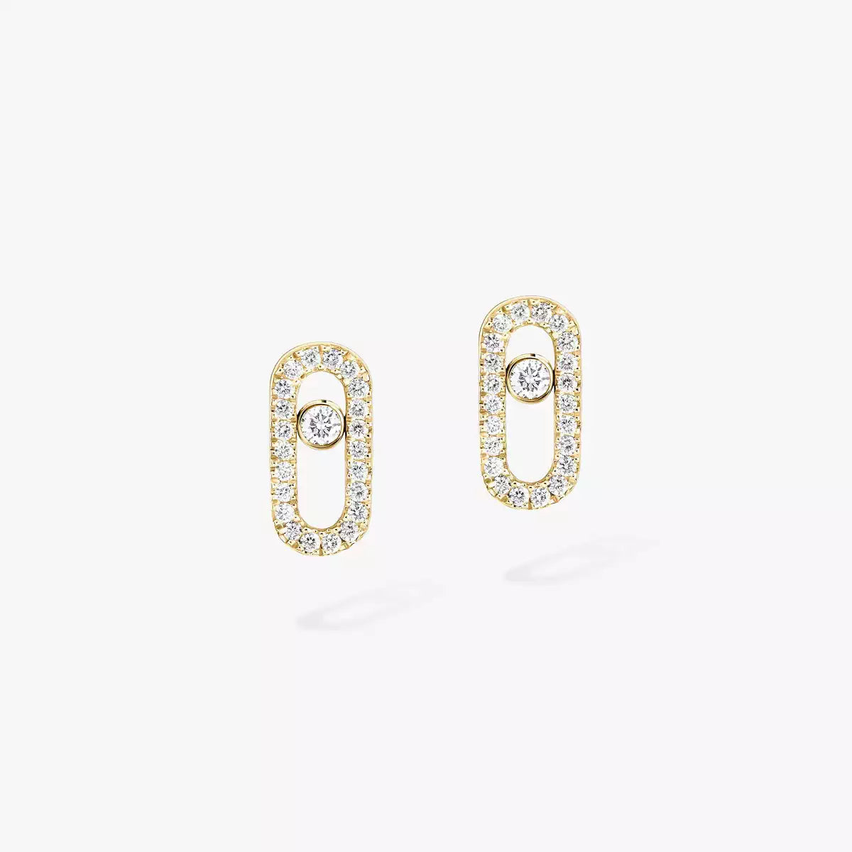 [Sprite Jewelry]Move Uno Diamond Earrings