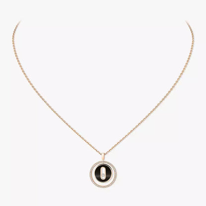 [Sprite Jewelry]Lucky Move Diamond Necklace in Rose Gold and White Mother-of-Pearl