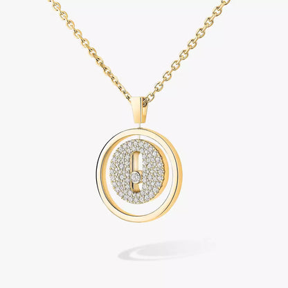 [Sprite Jewelry] Lucky Move Diamond Necklace