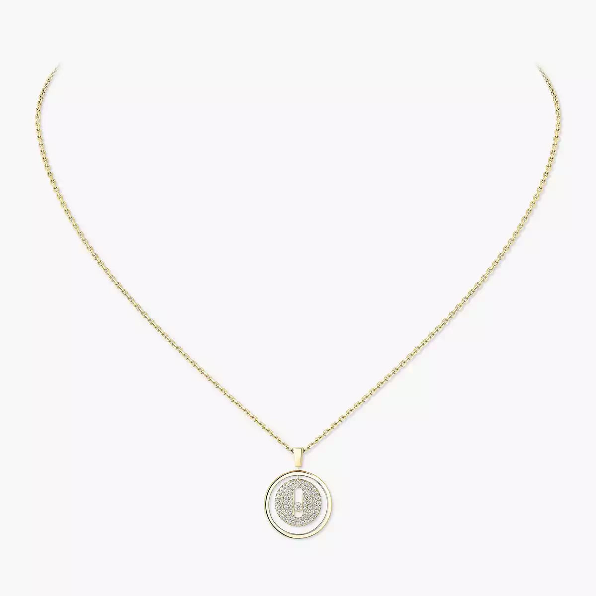 [Sprite Jewelry] Lucky Move Diamond Necklace