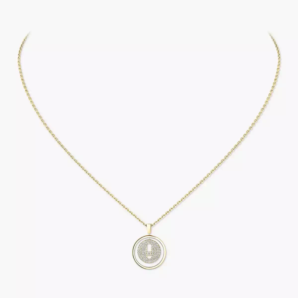 [Sprite Jewelry] Lucky Move Diamond Necklace