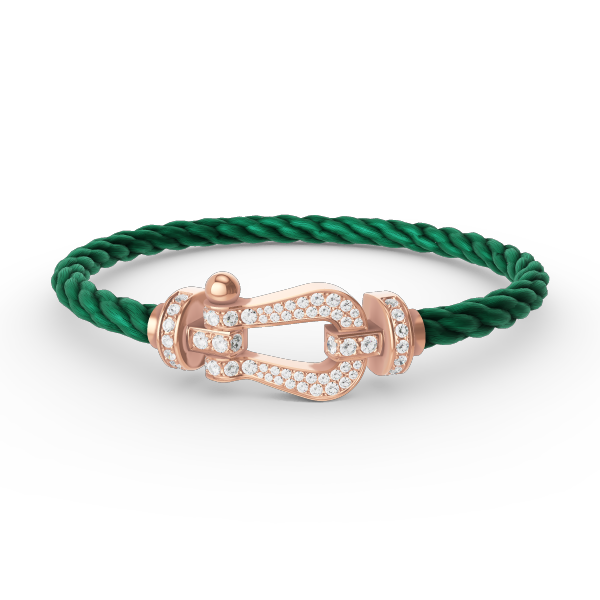 ¡®Sprite Jewelry¡¯FORCE LARGE HORSESHOE FULL DIAMOND BRACELET ROSE GOLD
