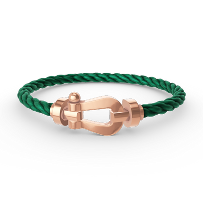 ¡®Sprite Jewelry¡¯FORCE LARGE HORSESHOE NO DIAMOND BRACELET ROSE GOLD